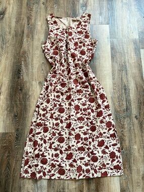 Woolrich Linen Cotton Blend 90’s Style Cottagecore Dress